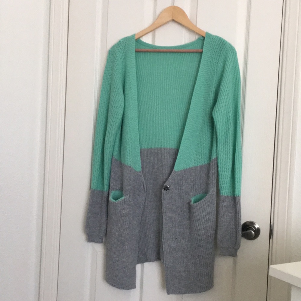 Split tone Cardigan